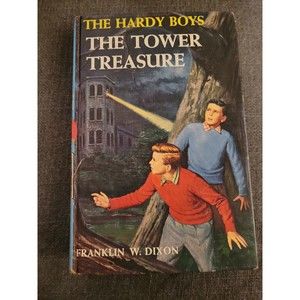 1959 The Tower Treasure by Franklin W. Dixon: The Hardy Boys